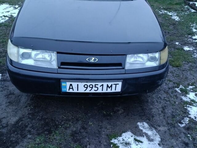 Черный ВАЗ 2112, объемом двигателя 1.6 л и пробегом 150 тыс. км за 1200 $, фото 1 на Automoto.ua