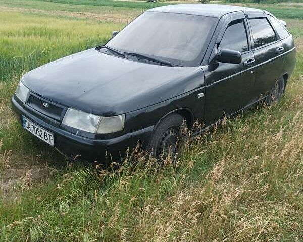 Черный ВАЗ 2112, объемом двигателя 1.6 л и пробегом 327 тыс. км за 1350 $, фото 1 на Automoto.ua