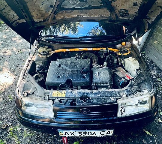 Чорний ВАЗ 2112, об'ємом двигуна 1.6 л та пробігом 245 тис. км за 1750 $, фото 1 на Automoto.ua