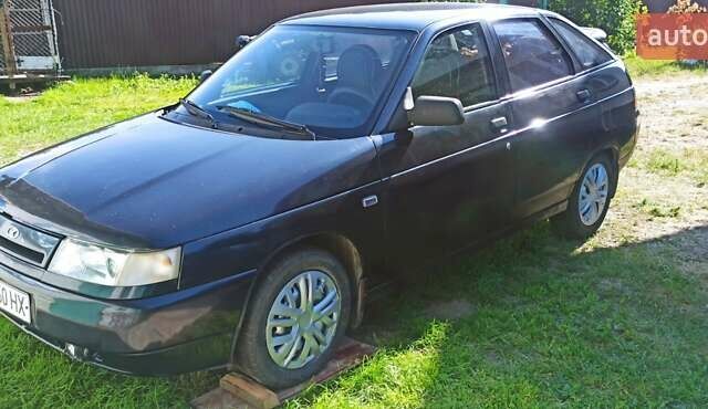 Чорний ВАЗ 2112, об'ємом двигуна 1.6 л та пробігом 230 тис. км за 1400 $, фото 1 на Automoto.ua