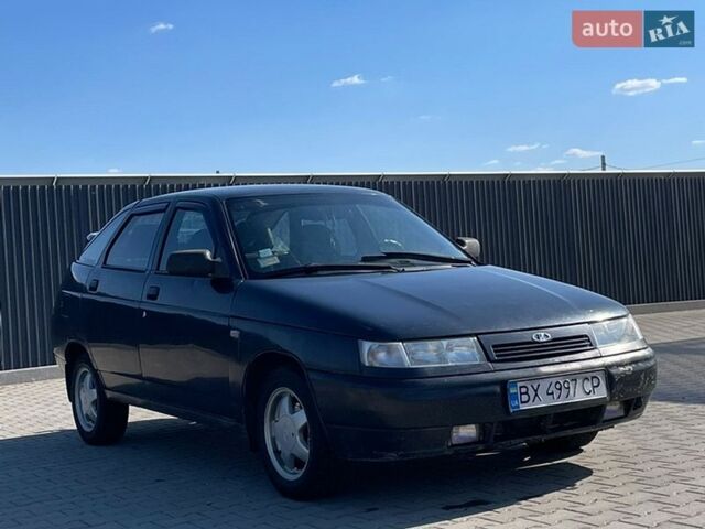 Черный ВАЗ 2112, объемом двигателя 1.6 л и пробегом 174 тыс. км за 1350 $, фото 1 на Automoto.ua
