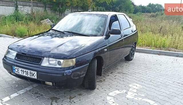 Черный ВАЗ 2112, объемом двигателя 1.6 л и пробегом 155 тыс. км за 2700 $, фото 1 на Automoto.ua