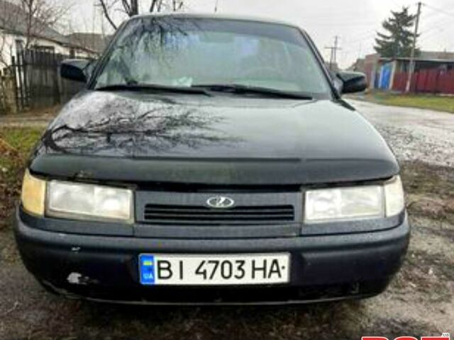 Чорний ВАЗ 2112, об'ємом двигуна 1.6 л та пробігом 190 тис. км за 1300 $, фото 1 на Automoto.ua