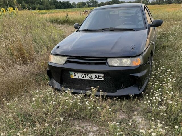 Чорний ВАЗ 2112, об'ємом двигуна 1.6 л та пробігом 193 тис. км за 1100 $, фото 1 на Automoto.ua