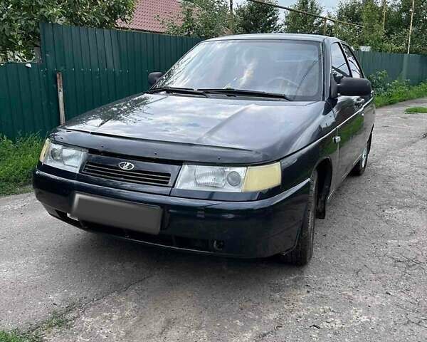 Черный ВАЗ 2112, объемом двигателя 1.6 л и пробегом 220 тыс. км за 1900 $, фото 1 на Automoto.ua