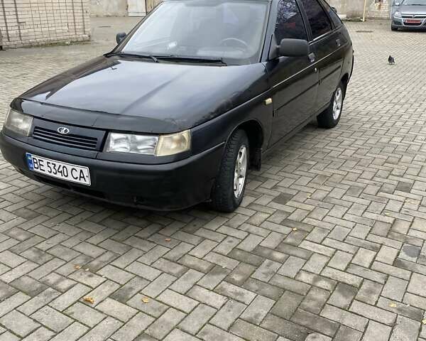 Черный ВАЗ 2112, объемом двигателя 1.6 л и пробегом 230 тыс. км за 1800 $, фото 1 на Automoto.ua