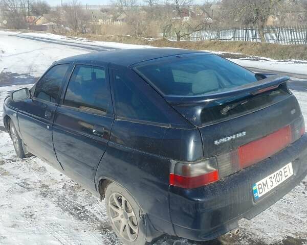 Черный ВАЗ 2112, объемом двигателя 1.6 л и пробегом 225 тыс. км за 1700 $, фото 1 на Automoto.ua