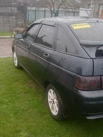 Черный ВАЗ 2112, объемом двигателя 1.6 л и пробегом 230 тыс. км за 1800 $, фото 1 на Automoto.ua