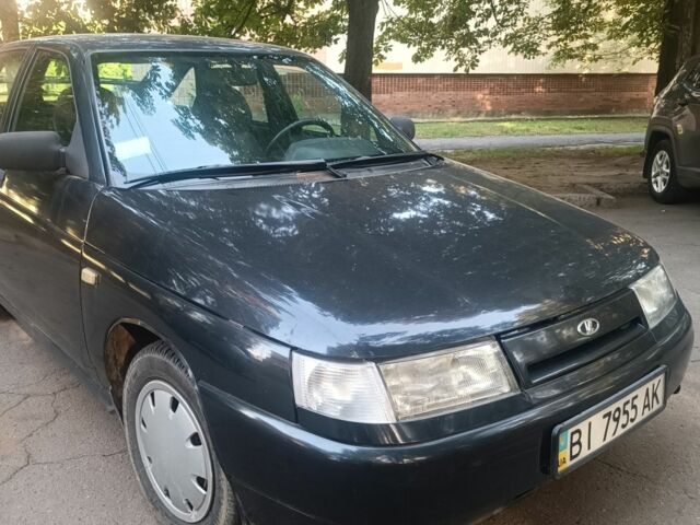 Черный ВАЗ 2112, объемом двигателя 1.6 л и пробегом 90 тыс. км за 1900 $, фото 1 на Automoto.ua