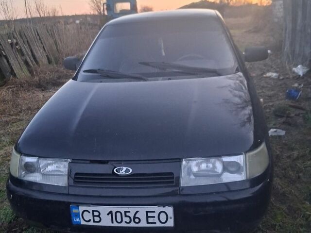 Черный ВАЗ 2112, объемом двигателя 1.6 л и пробегом 200 тыс. км за 1100 $, фото 1 на Automoto.ua