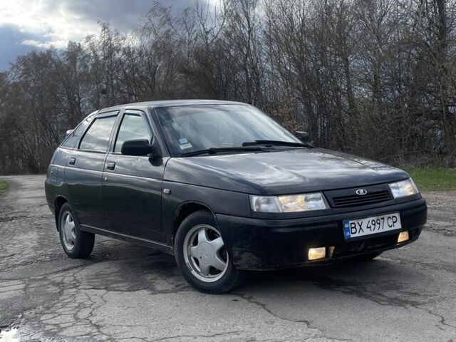 Черный ВАЗ 2112, объемом двигателя 1.6 л и пробегом 174 тыс. км за 1650 $, фото 1 на Automoto.ua