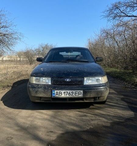 Черный ВАЗ 2112, объемом двигателя 1.6 л и пробегом 217 тыс. км за 1250 $, фото 1 на Automoto.ua