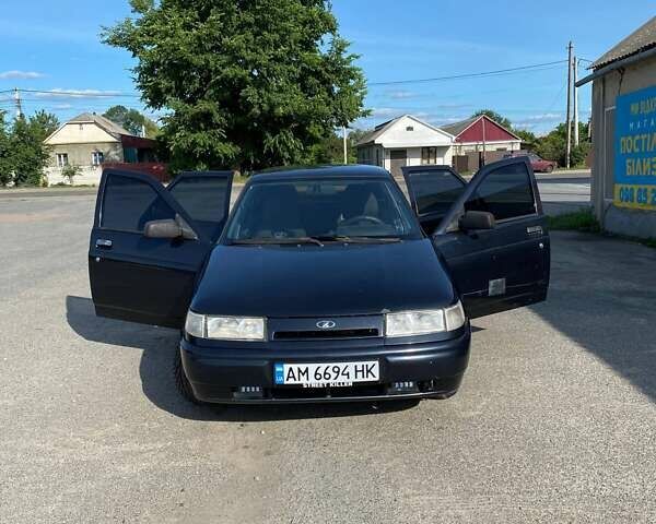 Черный ВАЗ 2112, объемом двигателя 1.6 л и пробегом 180 тыс. км за 2000 $, фото 1 на Automoto.ua