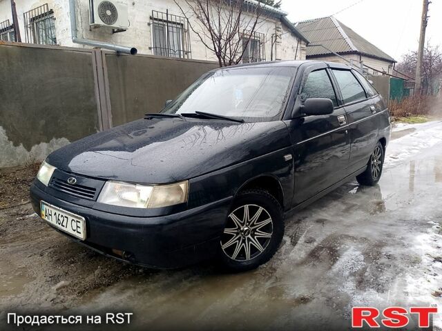 Черный ВАЗ 2112, объемом двигателя 1.6 л и пробегом 200 тыс. км за 1750 $, фото 1 на Automoto.ua