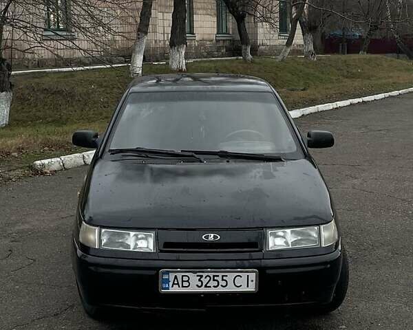 Черный ВАЗ 2112, объемом двигателя 1.6 л и пробегом 200 тыс. км за 1500 $, фото 1 на Automoto.ua