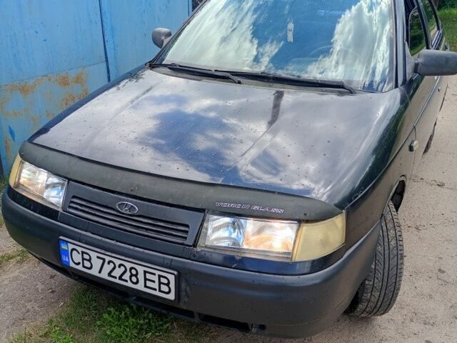 Черный ВАЗ 2112, объемом двигателя 1.6 л и пробегом 233 тыс. км за 1350 $, фото 1 на Automoto.ua