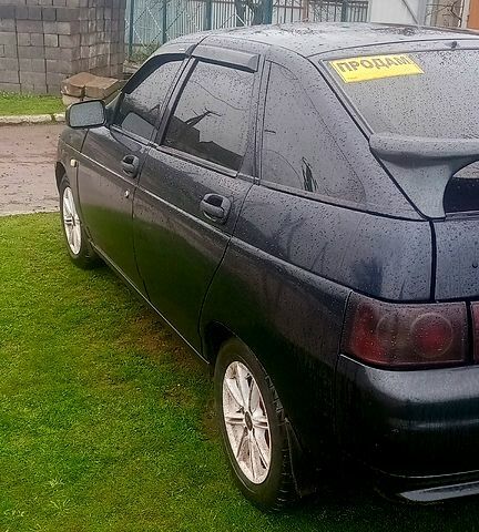 Черный ВАЗ 2112, объемом двигателя 1.6 л и пробегом 230 тыс. км за 1800 $, фото 1 на Automoto.ua
