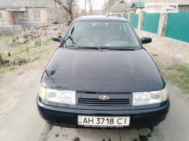 Черный ВАЗ 2112, объемом двигателя 1.6 л и пробегом 180 тыс. км за 1750 $, фото 1 на Automoto.ua