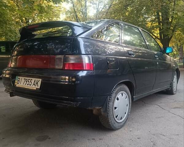 Черный ВАЗ 2112, объемом двигателя 1.6 л и пробегом 90 тыс. км за 2550 $, фото 1 на Automoto.ua