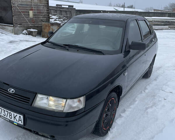 Черный ВАЗ 2112, объемом двигателя 1.6 л и пробегом 193 тыс. км за 2600 $, фото 1 на Automoto.ua