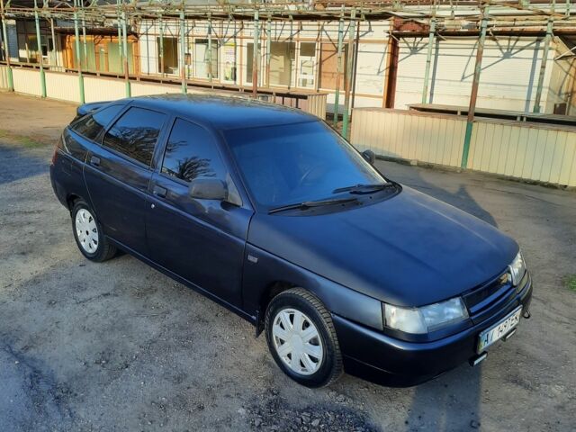 Черный ВАЗ 2112, объемом двигателя 1.6 л и пробегом 200 тыс. км за 1400 $, фото 1 на Automoto.ua