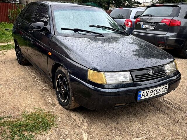 Черный ВАЗ 2112, объемом двигателя 1.6 л и пробегом 200 тыс. км за 1600 $, фото 1 на Automoto.ua