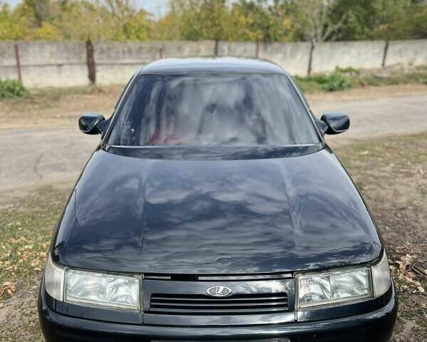 Черный ВАЗ 2112, объемом двигателя 1.6 л и пробегом 74 тыс. км за 3500 $, фото 1 на Automoto.ua