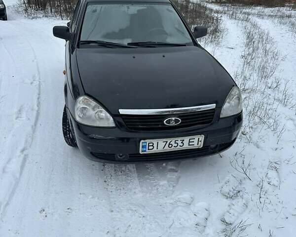 Черный ВАЗ 2112, объемом двигателя 1.6 л и пробегом 142 тыс. км за 1400 $, фото 1 на Automoto.ua