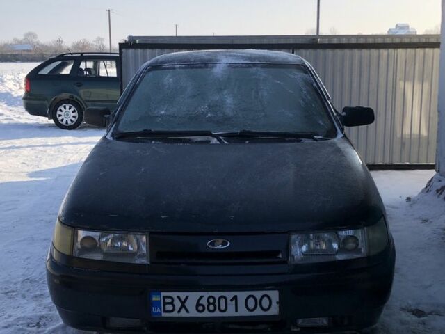 Черный ВАЗ 2112, объемом двигателя 1.5 л и пробегом 550 тыс. км за 2000 $, фото 1 на Automoto.ua