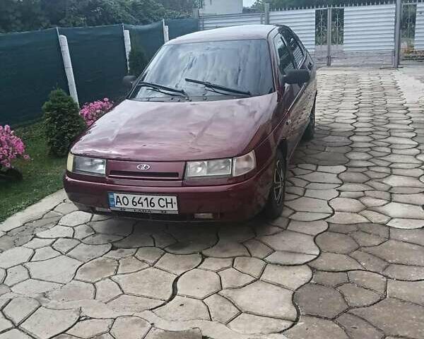 Красный ВАЗ 2112, объемом двигателя 1.5 л и пробегом 93 тыс. км за 2100 $, фото 1 на Automoto.ua