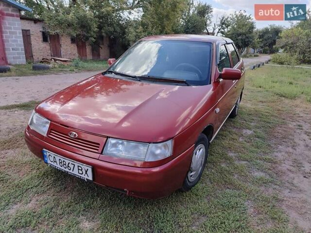 Красный ВАЗ 2112, объемом двигателя 1.6 л и пробегом 161 тыс. км за 1600 $, фото 1 на Automoto.ua