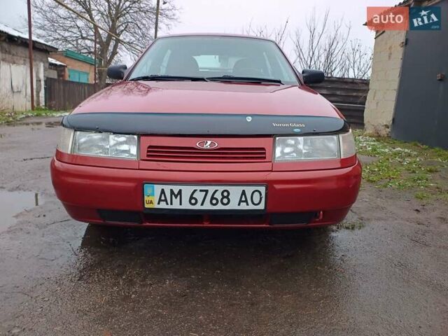 Красный ВАЗ 2112, объемом двигателя 1.6 л и пробегом 122 тыс. км за 2000 $, фото 1 на Automoto.ua