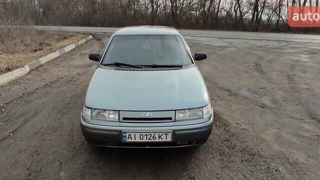 Серый ВАЗ 2112, объемом двигателя 1.5 л и пробегом 300 тыс. км за 1600 $, фото 1 на Automoto.ua