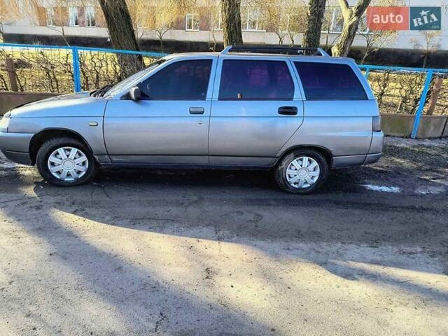 Серый ВАЗ 2112, объемом двигателя 1.6 л и пробегом 280 тыс. км за 1600 $, фото 1 на Automoto.ua