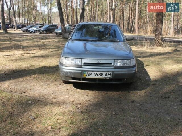 Серый ВАЗ 2112, объемом двигателя 1.6 л и пробегом 355 тыс. км за 1350 $, фото 1 на Automoto.ua