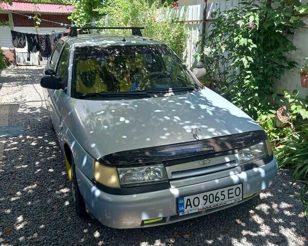 Серый ВАЗ 2112, объемом двигателя 1.6 л и пробегом 200 тыс. км за 1000 $, фото 1 на Automoto.ua