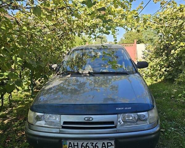 Серый ВАЗ 2112, объемом двигателя 1.6 л и пробегом 240 тыс. км за 1500 $, фото 1 на Automoto.ua