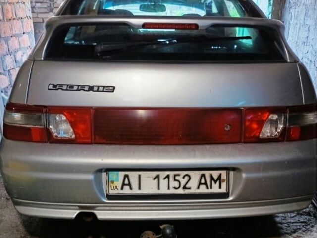Серый ВАЗ 2112, объемом двигателя 1.6 л и пробегом 300 тыс. км за 800 $, фото 1 на Automoto.ua