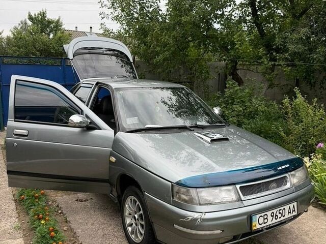 Серый ВАЗ 2112, объемом двигателя 1.6 л и пробегом 155 тыс. км за 2450 $, фото 1 на Automoto.ua