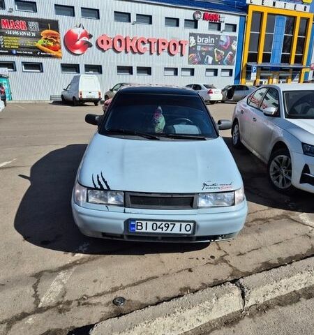 Серый ВАЗ 2112, объемом двигателя 1.6 л и пробегом 270 тыс. км за 1500 $, фото 1 на Automoto.ua