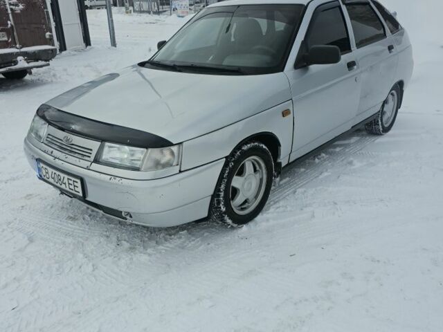 Серый ВАЗ 2112, объемом двигателя 1.6 л и пробегом 230 тыс. км за 1550 $, фото 1 на Automoto.ua