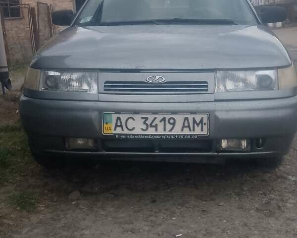 Серый ВАЗ 2112, объемом двигателя 1.6 л и пробегом 340 тыс. км за 1300 $, фото 1 на Automoto.ua