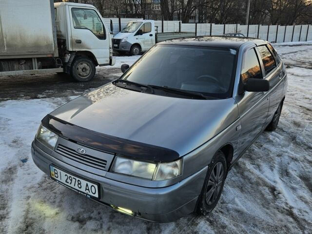 Серый ВАЗ 2112, объемом двигателя 1.6 л и пробегом 240 тыс. км за 1450 $, фото 1 на Automoto.ua