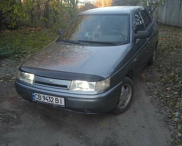 Серый ВАЗ 2112, объемом двигателя 1.6 л и пробегом 240 тыс. км за 1850 $, фото 1 на Automoto.ua