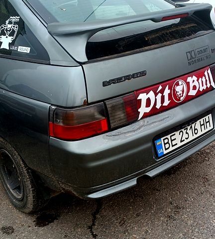 Серый ВАЗ 2112, объемом двигателя 1.6 л и пробегом 264 тыс. км за 1200 $, фото 1 на Automoto.ua