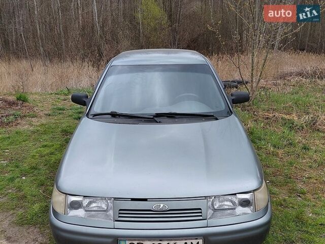 Серый ВАЗ 2112, объемом двигателя 1.6 л и пробегом 175 тыс. км за 2800 $, фото 1 на Automoto.ua