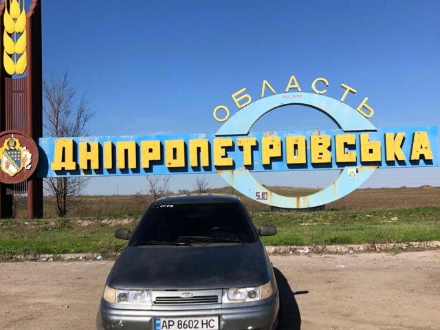 Серый ВАЗ 2112, объемом двигателя 1.6 л и пробегом 200 тыс. км за 1800 $, фото 1 на Automoto.ua
