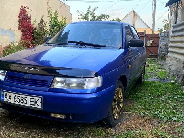 Синий ВАЗ 2112, объемом двигателя 1.5 л и пробегом 200 тыс. км за 1250 $, фото 1 на Automoto.ua