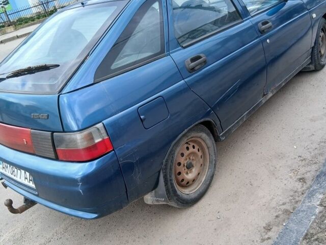 Синий ВАЗ 2112, объемом двигателя 1.5 л и пробегом 60 тыс. км за 1500 $, фото 1 на Automoto.ua