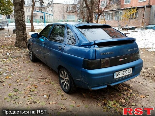 Синий ВАЗ 2112, объемом двигателя 1.5 л и пробегом 280 тыс. км за 1500 $, фото 1 на Automoto.ua